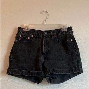 NEW black mom shorts